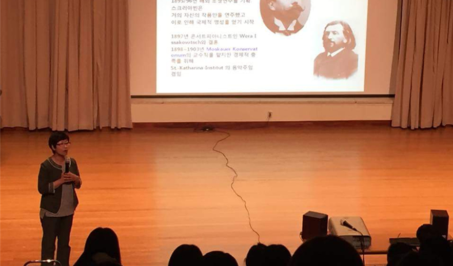 학기 별 교내 연주 및 설명회 사진